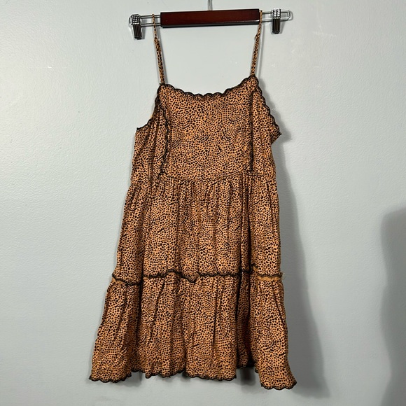 Urban Outfitters Animal Print Mini Dress size Small - Picture 2 of 11